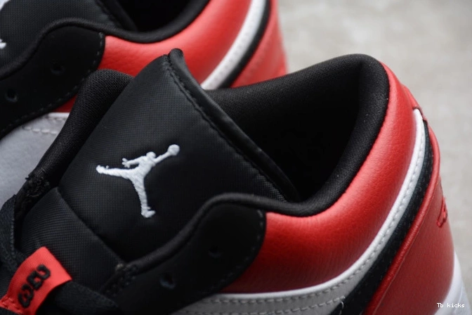 Reps TBK Low Jordan Black 1 Air 553558-116 Toe 0820